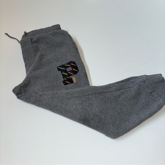 Kids Polo Ralph Lauren Boys Grey Heather P-Patch Fleece Jogger Pants Size 7 - Picture 3 of 10